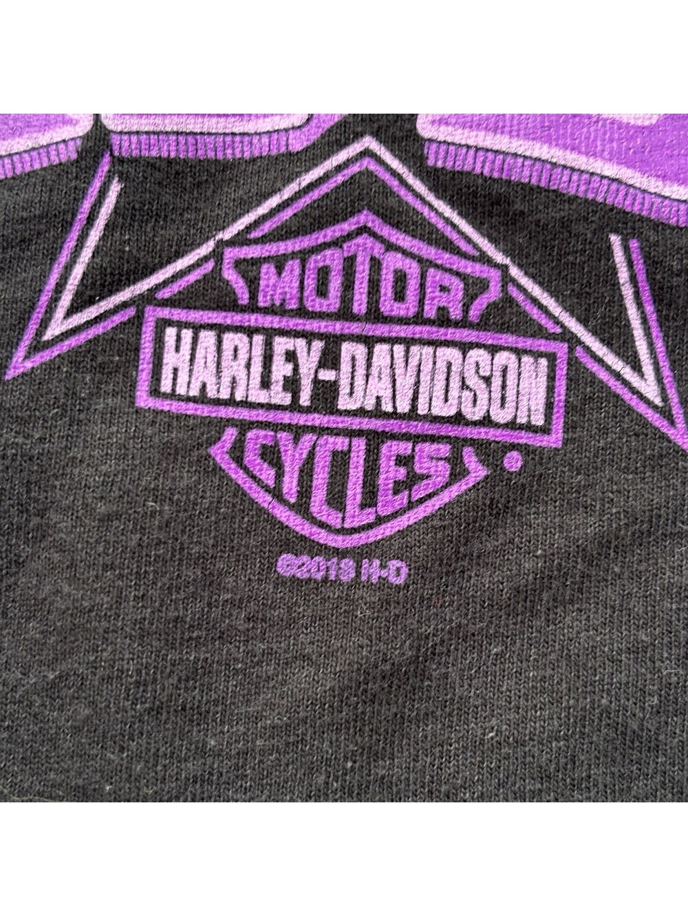 KIDS Harley Davidson Star Cleveland Bedford Heights Ohio Long Sleeve Shirt 3T - Picture 4 of 4
